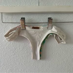 San Lorenzo white reversible bikini bottoms (medium)